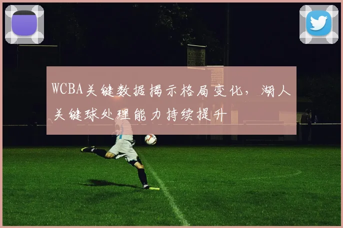WCBA关键数据揭示格局变化，湖人关键球处理能力持续提升